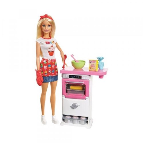 Boneca Barbie - Chef de Bolinhos - Mattel