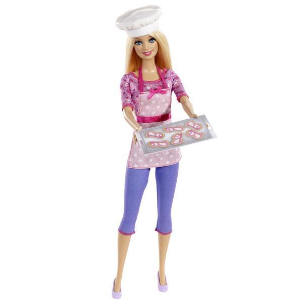 Boneca Barbie Chef de Cookies - Mattel