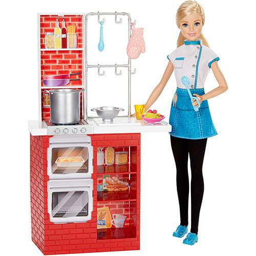 Tamanhos, Medidas e Dimensões do produto Boneca Barbie Chef de Massas - Mattel