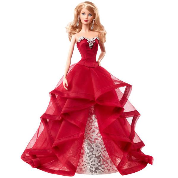 Boneca Barbie Colecionável - Boas Festas 2015 - Mattel