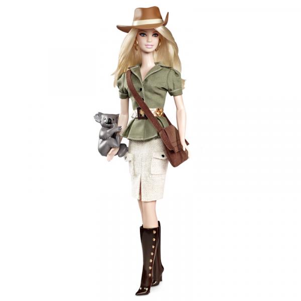 Boneca Barbie Colecionável - Dolls Of The World - Austrália - Mattel