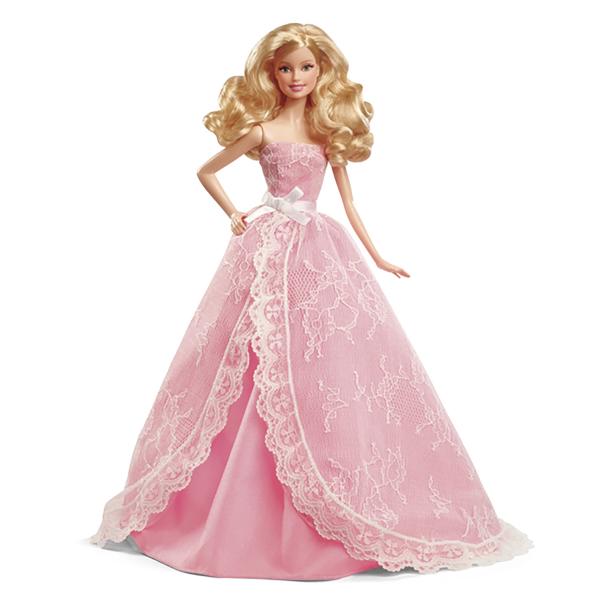 Boneca Barbie Colecionável Feliz Aniversário Cfg03 Mattel