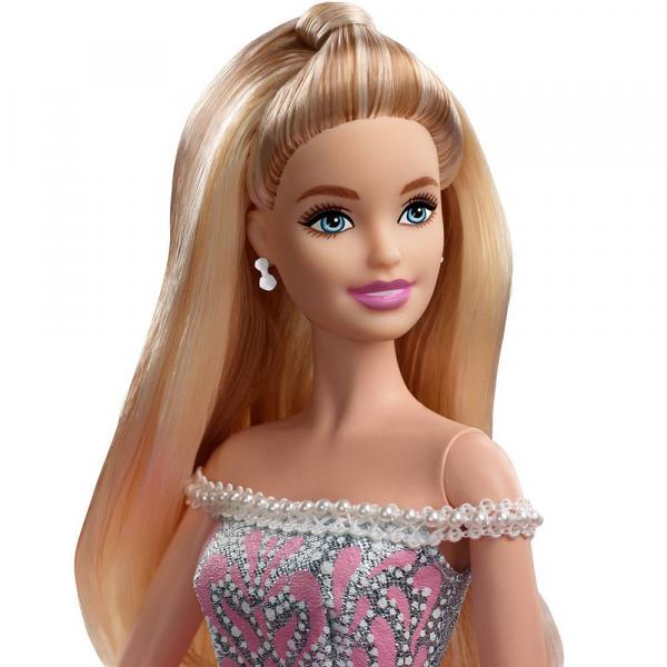 Boneca Barbie Colecionável Feliz Aniversário Matte - Mattel