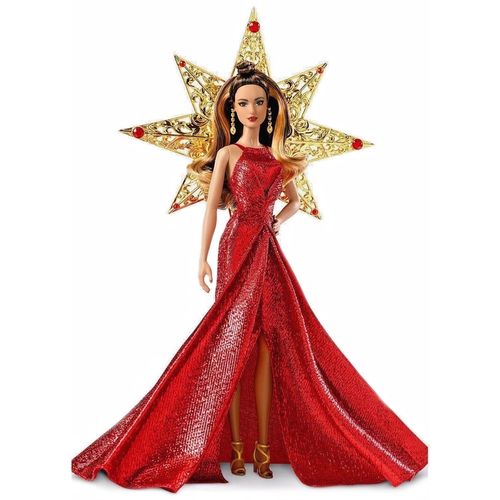 Boneca Barbie Collector Holiday 2017 Morena - Mattel
