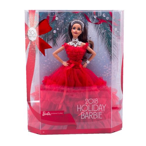 Boneca Barbie Collector Holiday Morena - Mattel