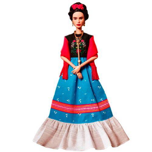 Tudo sobre 'Boneca Barbie Collector Inspiring Women Series Frida Kahlo - Mattel'