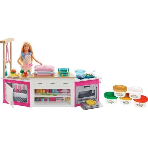 Boneca Barbie Cozinha de Luxo - Mattel