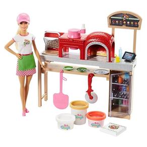 Boneca Barbie Cozinhando Barbie Pizzaiola Fhr09 Mattel