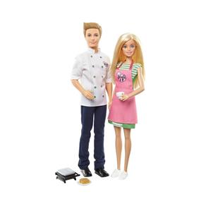 Boneca Barbie Cozinhando e Criando com Ken - FHP64