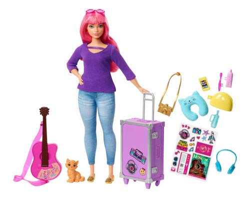 Boneca Barbie - Daisy Viajante com Adesivos - Mattel