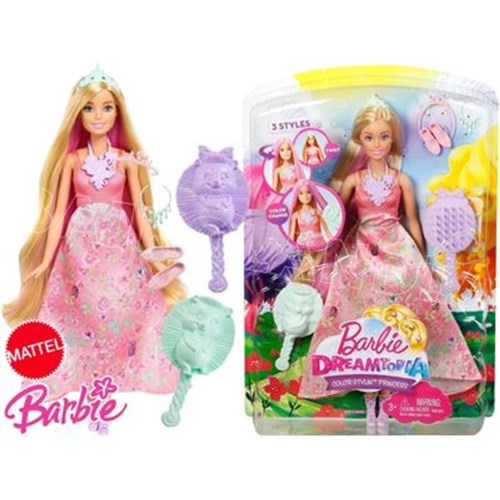 Boneca Barbie Dreamtopia Cabelos Coloridos Mattel