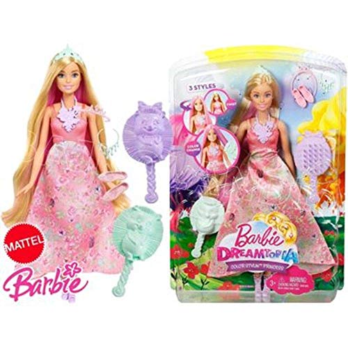 Boneca Barbie Dreamtopia Cabelos Coloridos