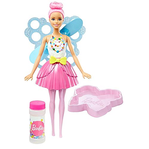 Boneca Barbie Dreamtopia Fada Bolhas Magicas Dvm95, Mattel