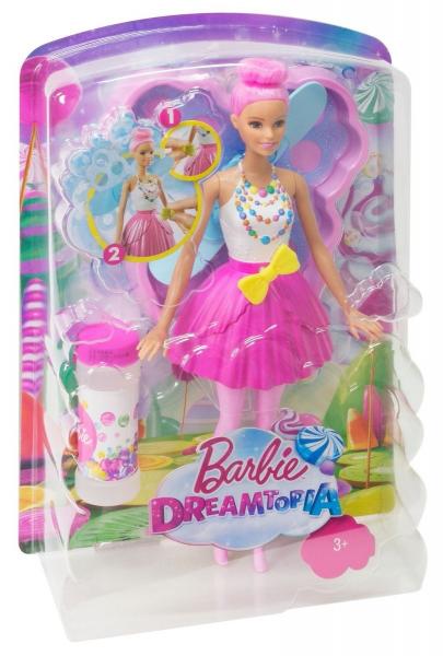 Boneca Barbie Dreamtopia Fada Bolhas Mágicas Mattel Dvm95