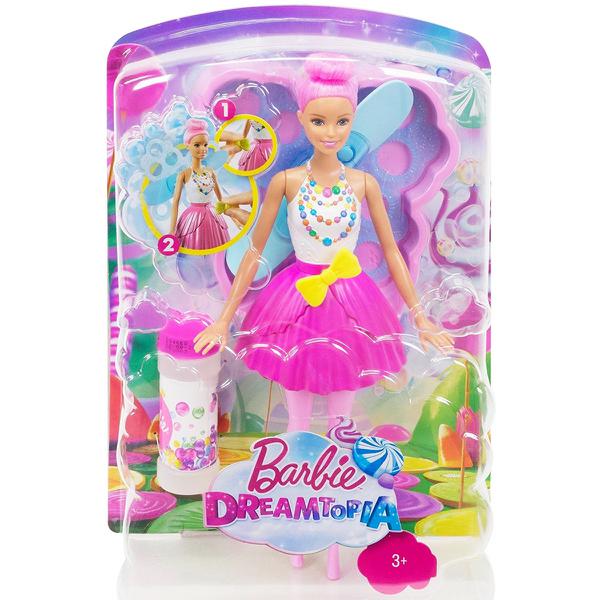 Boneca Barbie Dreamtopia Fada Bolhas Mágicas - Mattel