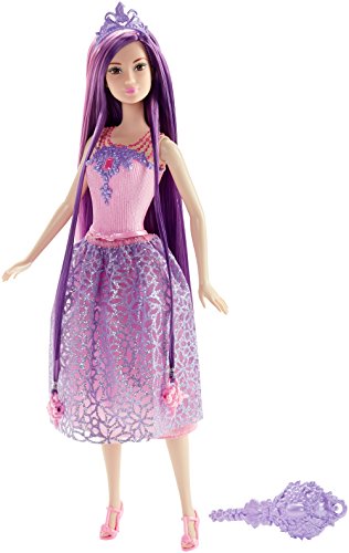 Boneca Barbie Dreamtopia - Princesa Penteados Mágicos - Roxo