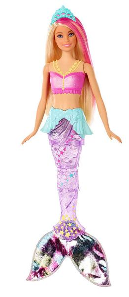 Boneca Barbie Dreamtopia - Sereia Luzes Arco-Íris Gfl82 - Mattel