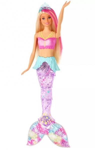 Boneca Barbie Dreamtopia - Sereia Luzes de Arco-Íris - Mattel
