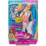 Boneca Barbie Dreamtopia Sereia Mágica Crayola Mattel Gcg67