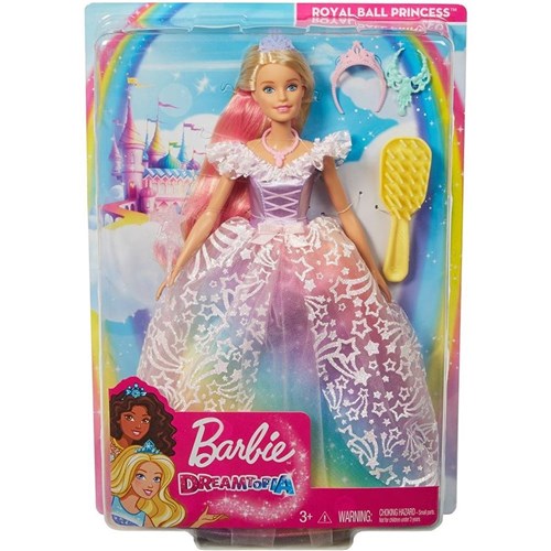 Boneca Barbie Dreamtopia Vestido Brilhante Mattel
