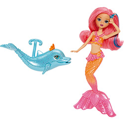 Boneca Barbie e a Sereia das Pérolas Mini Sereia BDB50/BDB53 - Mattel