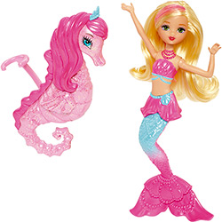 Boneca Barbie e a Sereia das Pérolas Mini Sereia BDB50/BDB51 - Mattel