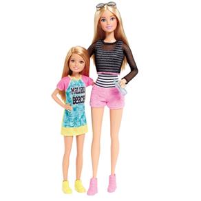Boneca Barbie e Stacie Mattel Dupla de Irmãs