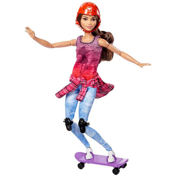Boneca Barbie - Esportista - Skatista - Mattel