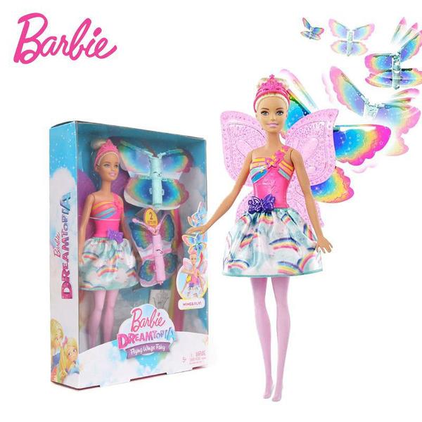 Boneca Barbie Fada Asas Voadoras Dreamtopia Mattel
