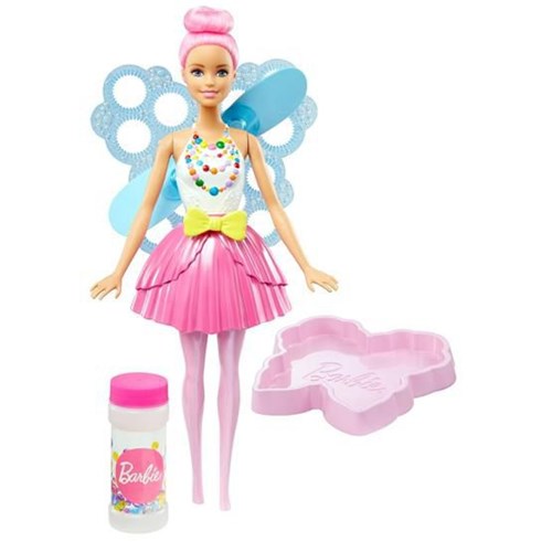 Boneca Barbie Fada Bolhas Mágicas Dvm95 - Mattel