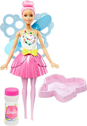Boneca Barbie Fada Bolhas Mágicas, Rosa, Mattel