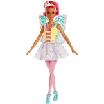 Boneca Barbie Fada com Cabelo Rosa - Barbie Dreamtopia - Mattel