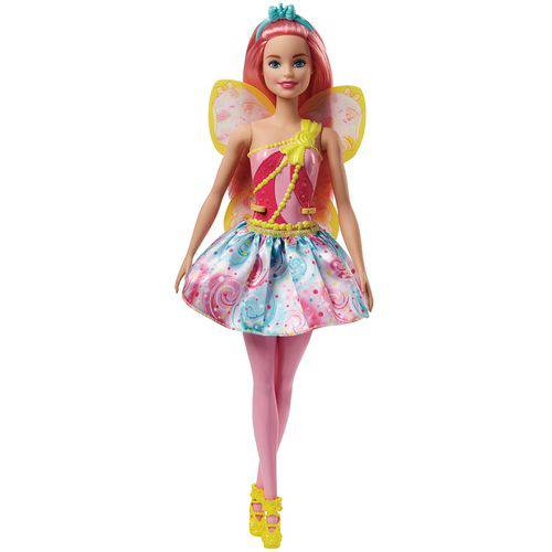 Tudo sobre 'Boneca Barbie Fada Fjc84 Mattel Rosa'