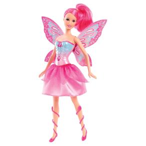 Boneca Barbie Fada Mattel Butterfly e a Princesa Fairy - Rosa