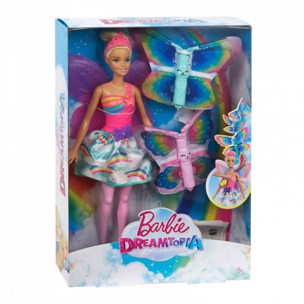 Boneca Barbie Fadas Asas Voadoras - FRB08 - Mattel