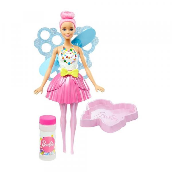 Boneca Barbie Fantasy Bolhas Mágicas DVM95 - Mattel