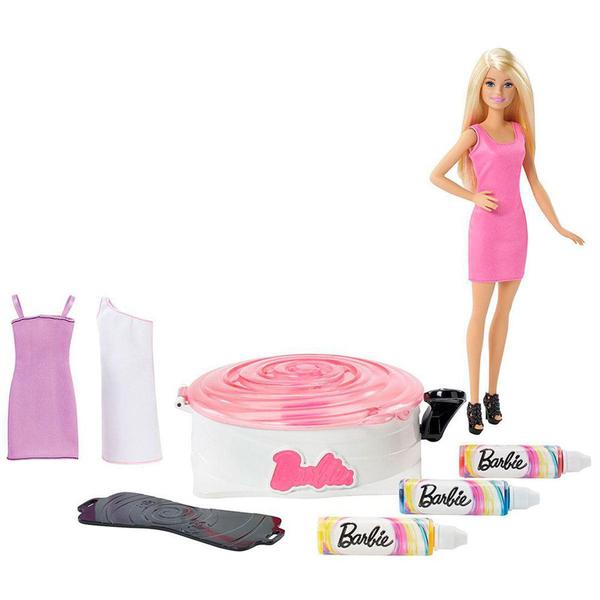 Boneca Barbie Fashion Conjunto Giro e Design Mattel