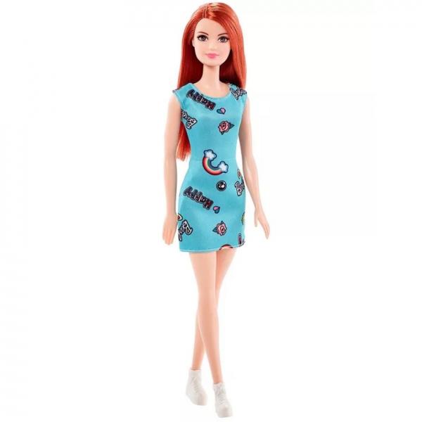 Boneca Barbie Fashion Vestido Verde - T7439 - Mattel