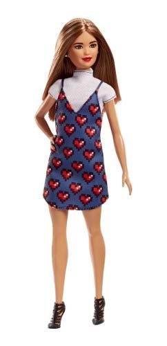 Boneca Barbie Fashionista - Vestido de Coração - Mattel