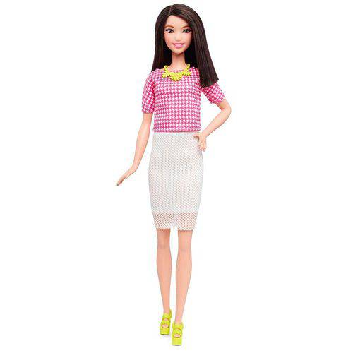 Tamanhos, Medidas e Dimensões do produto Boneca Barbie - Fashionista - White And Pink Pizzazz - Tall - Mattel