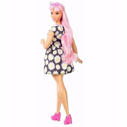Tamanhos, Medidas e Dimensões do produto Boneca Barbie Fashionistas 48 Vestido de Margaridas - Mattel