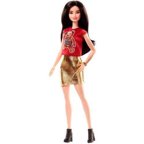 Boneca Barbie Fashionistas 71 Teddy Bear Flair Original FBR37 - Mattel