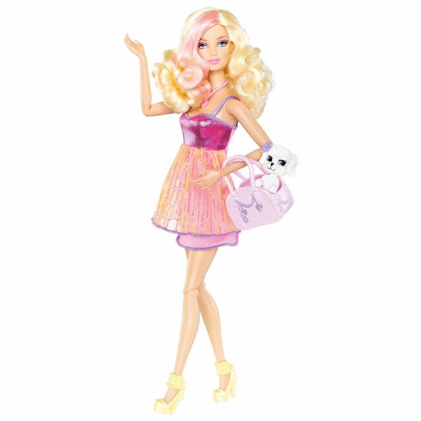 Boneca Barbie - Fashionistas com Bichinho - Mattel