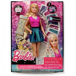 Boneca Barbie - Gliter no Cabelo - Mattel