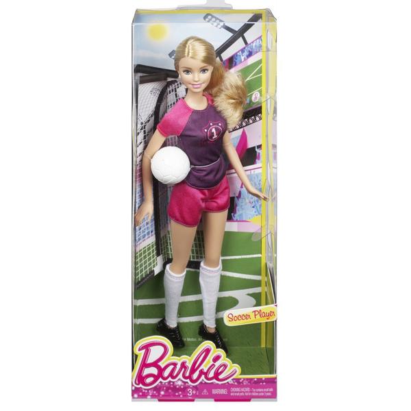 Boneca Barbie - Jogadora de Futebol - Mattel