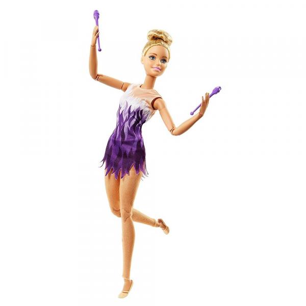 Boneca Barbie Made To Move - Ginasta - Mattel
