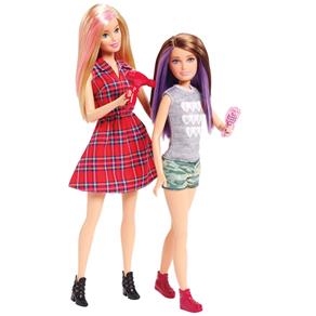 Boneca Barbie Mattel Barbie e Skipper Dupla de Irmãs