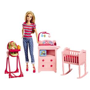Boneca Barbie Mattel Berçário da Barbie