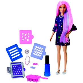 Boneca Barbie Mattel Cabelos Coloridos