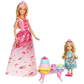 Boneca Barbie Mattel Dreamtopia Reinos dos Doces - a Hora do Chá
